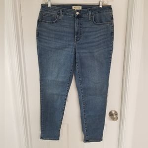 Madewell Curvy Roadtripper Womens Jean's W32